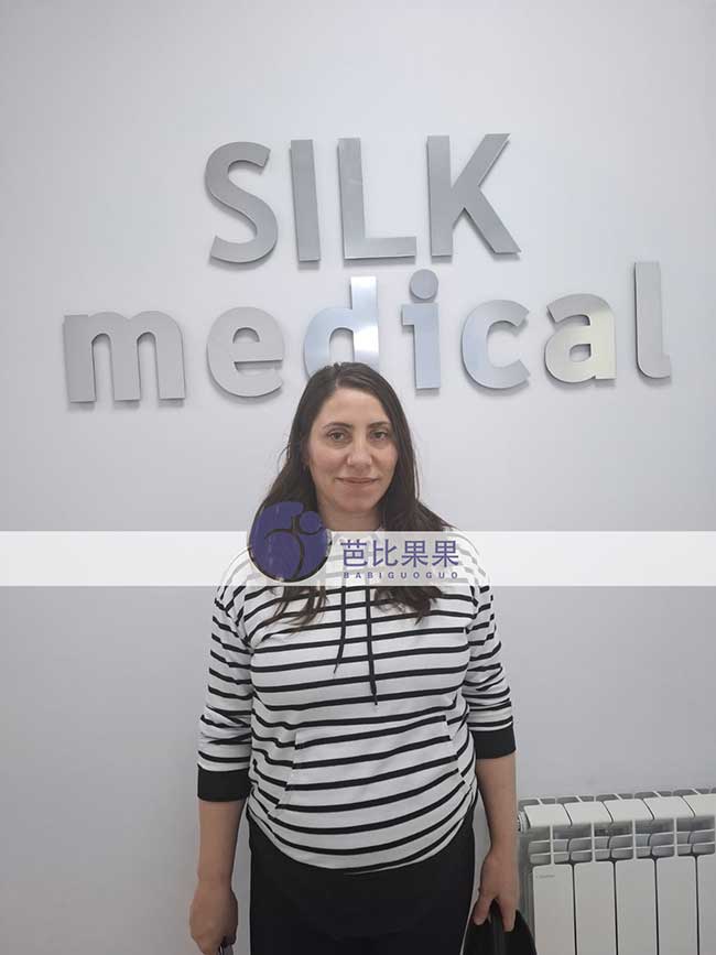 鲍先生去年初到格鲁吉亚匹配的试管妈妈来医院做B超