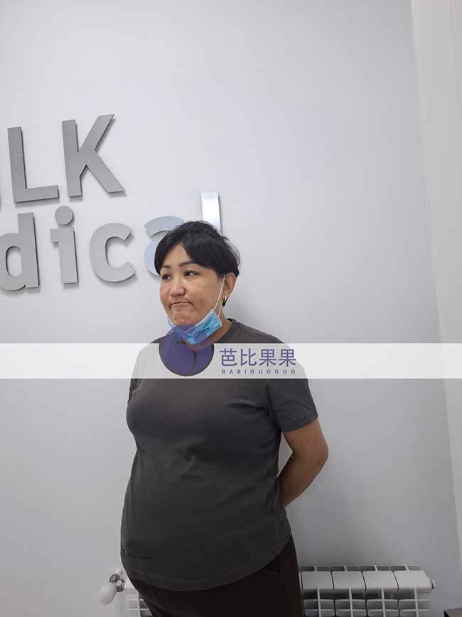 温先生到格鲁吉亚匹配的试管妈妈按时来医院做孕30周+超
