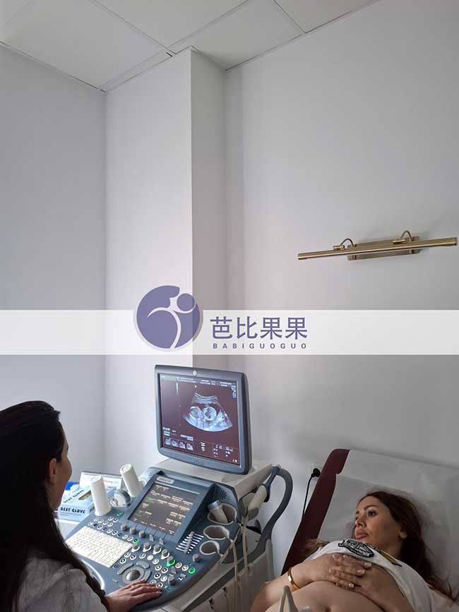 试管妈妈做B超