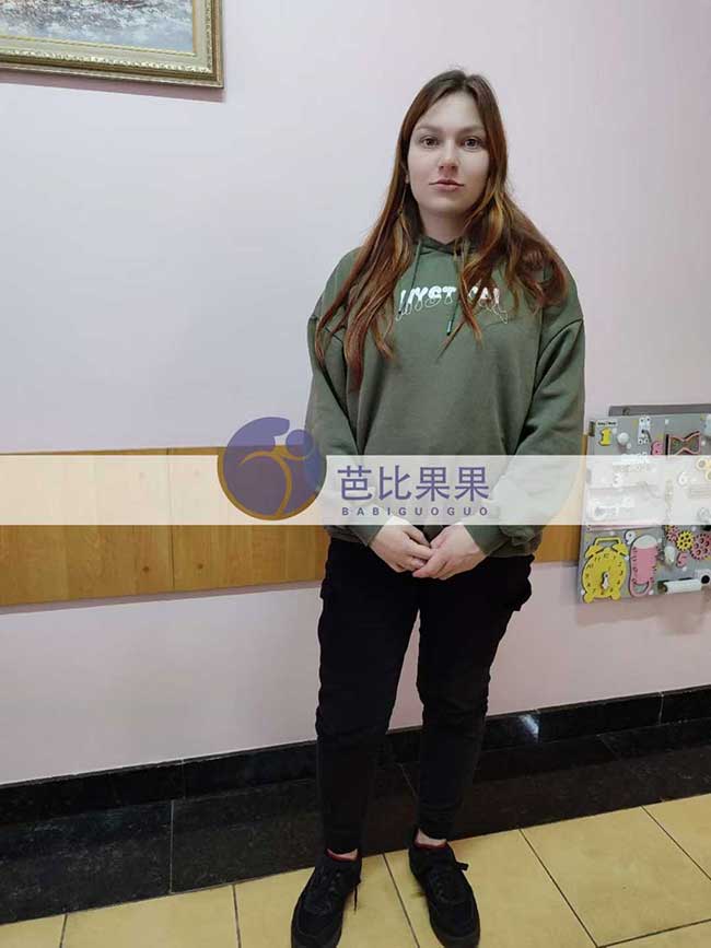 乌克兰试管妈妈做产检