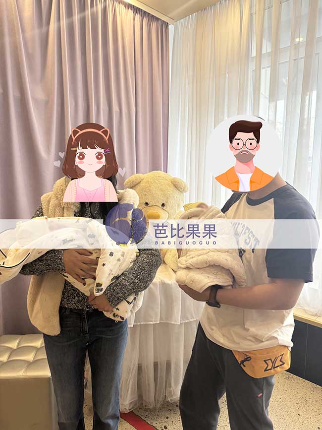 乌克兰试管双胞胎出院