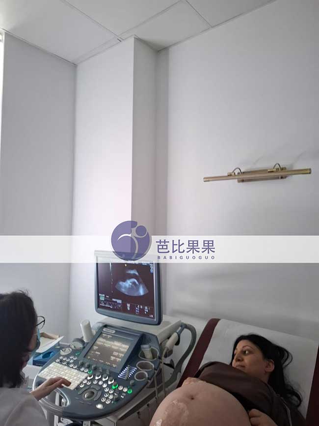 试管妈妈做B超