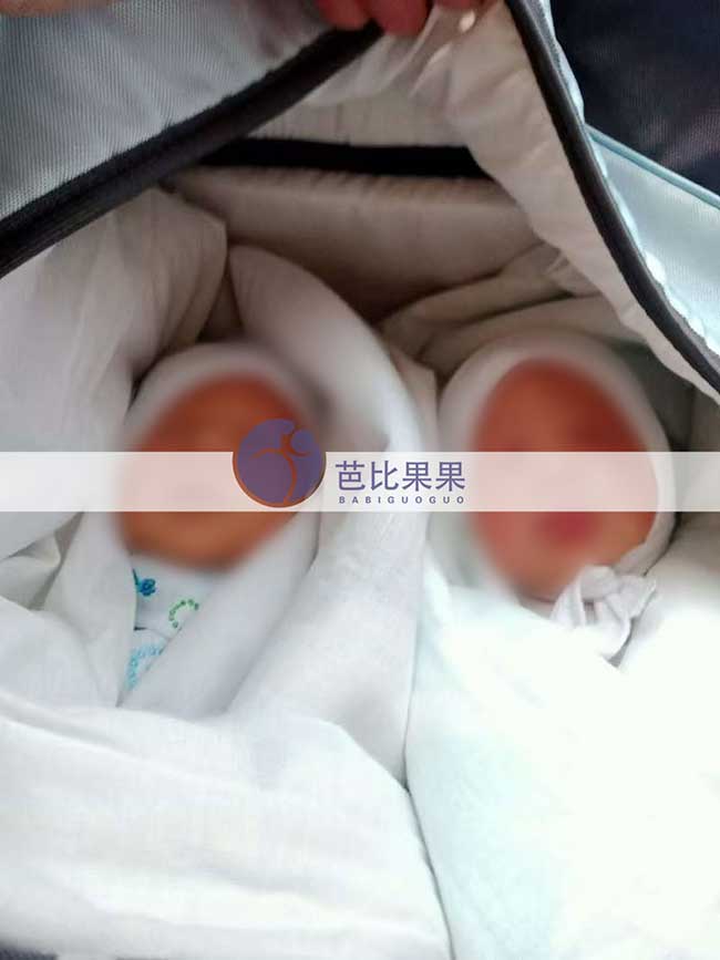 乌克兰试管宝宝出院