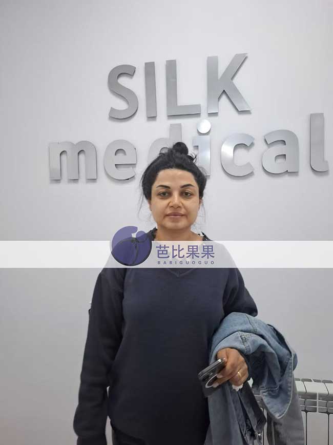 胡先生到格鲁吉亚匹配的试管妈妈来医院做四维彩超