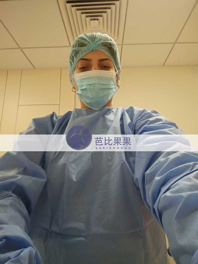 王女士夫妇到格鲁吉亚匹配的试管妈妈在医院移