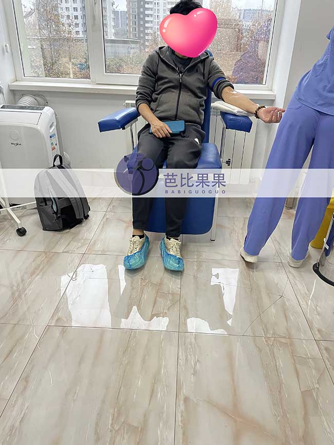 上海陈先生来格鲁吉亚医院开始体检取精试管流