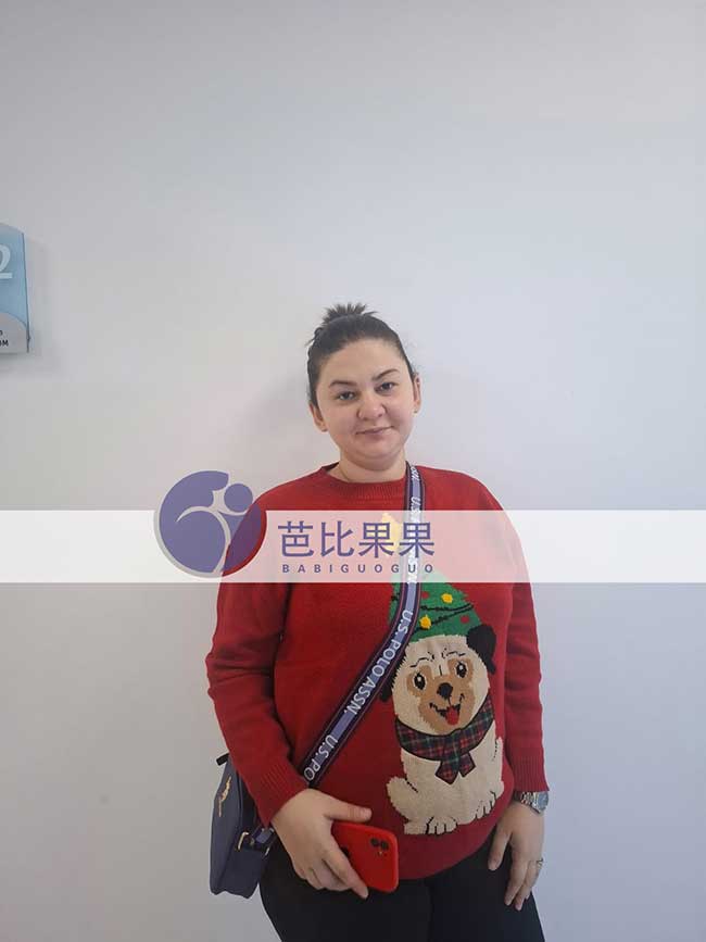 成都袁女士夫妇在格鲁吉亚自卵生娃匹配的试管妈妈做20周产检B超