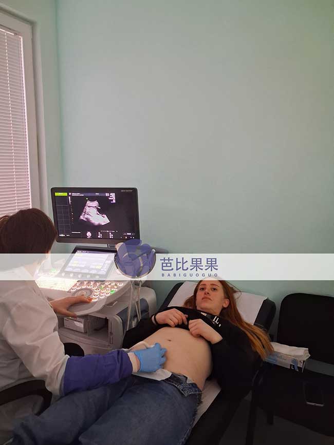 白先生选择格鲁吉亚成功保障方案匹配的试管妈妈做孕18周B超