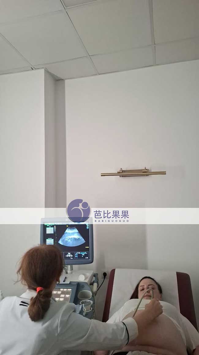 试管妈妈做B超