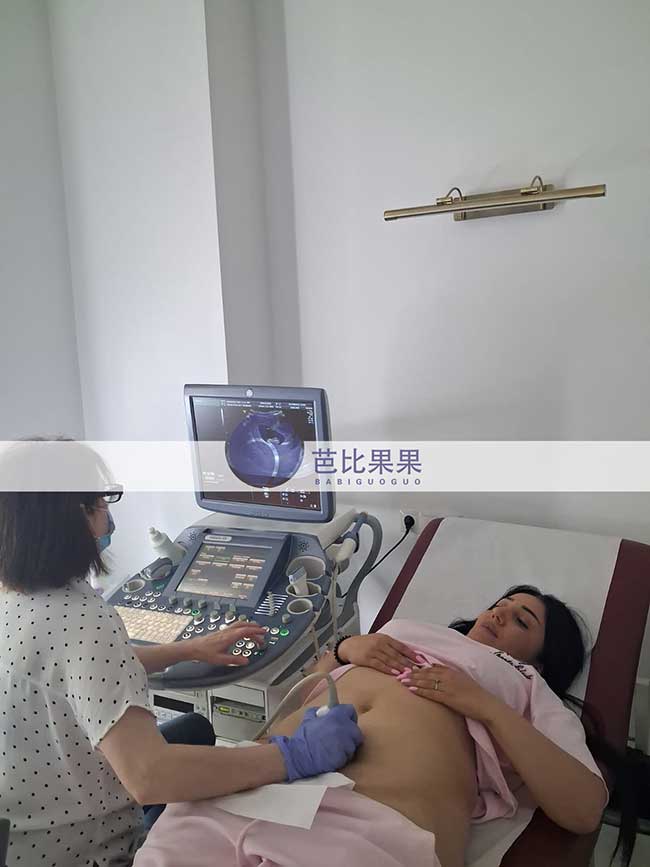 试管妈妈孕中期B超