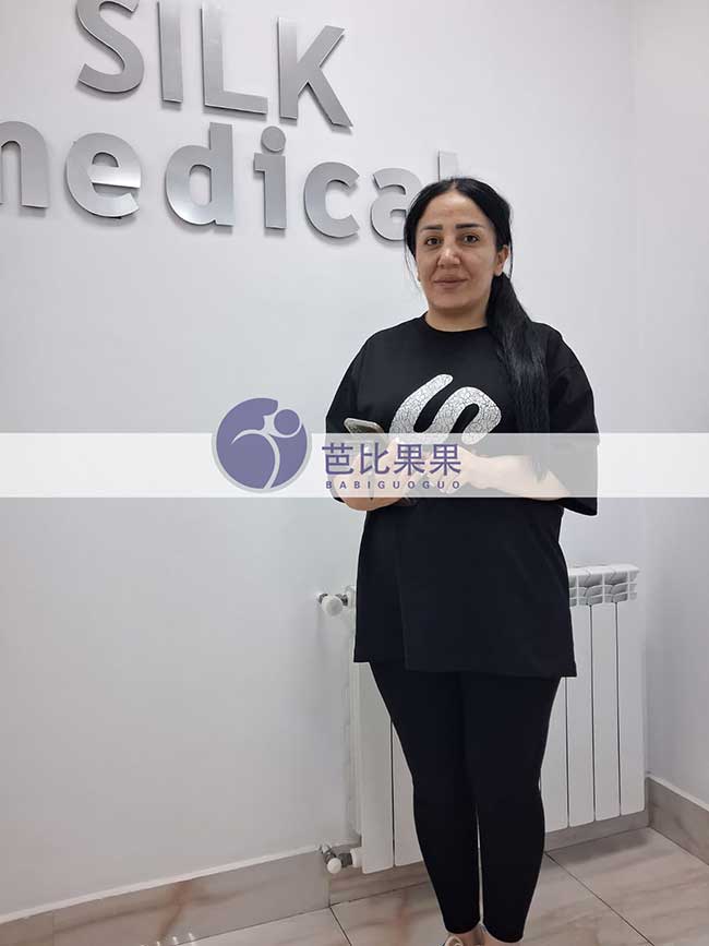 试管妈妈做B超
