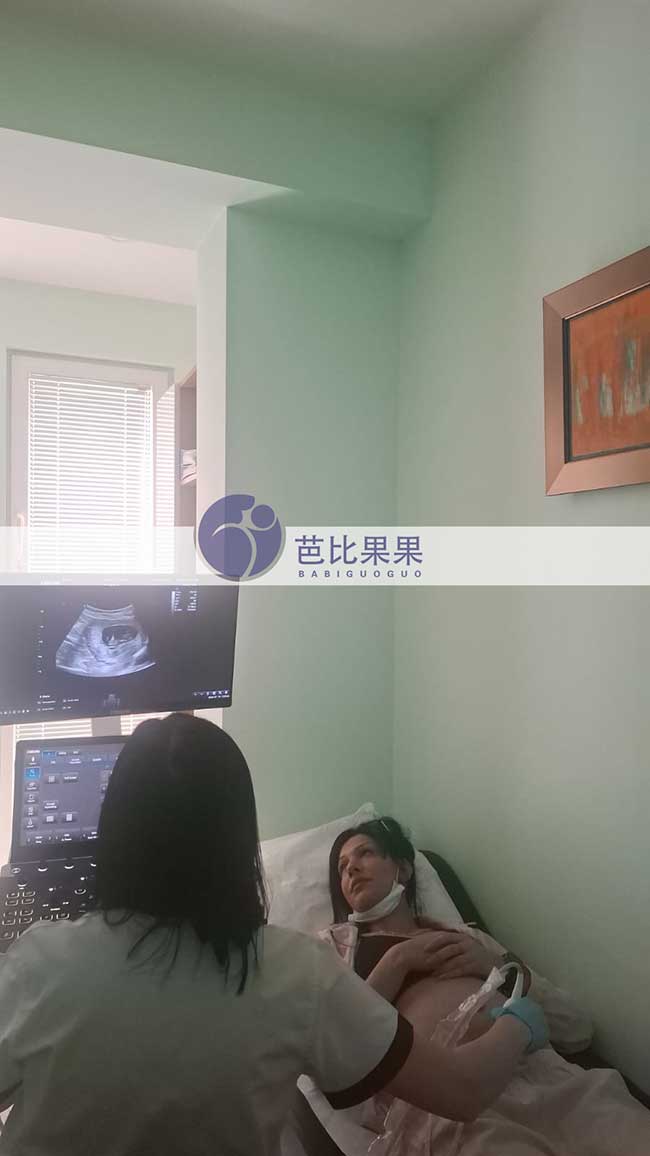 试管妈妈做B超