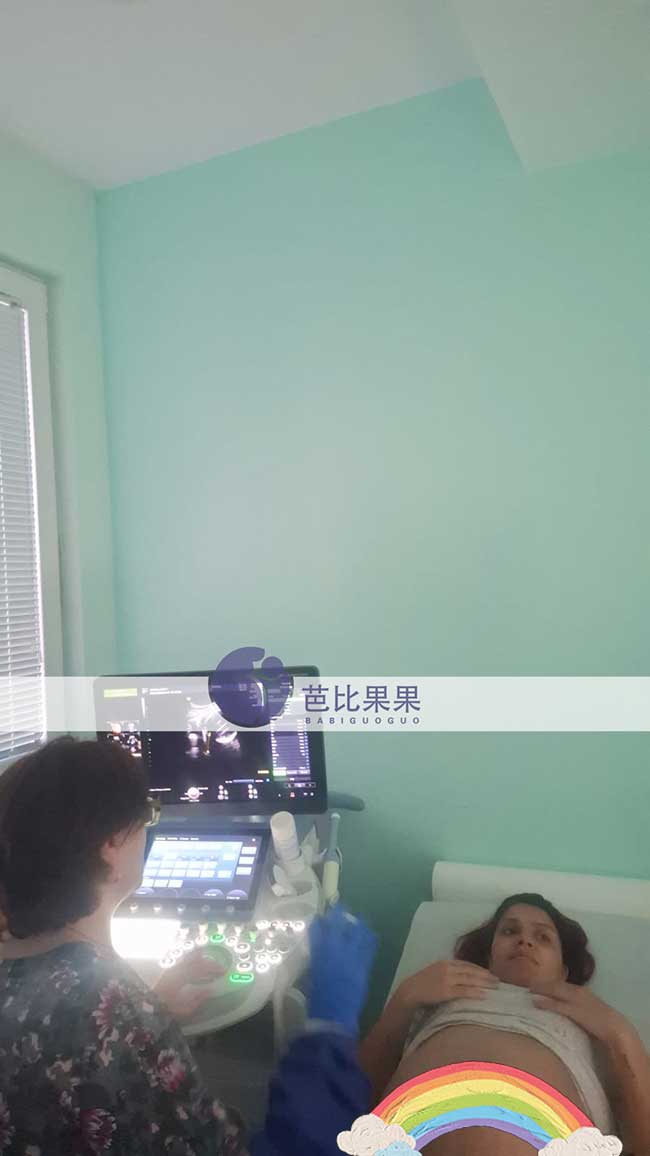 试管妈妈做B超