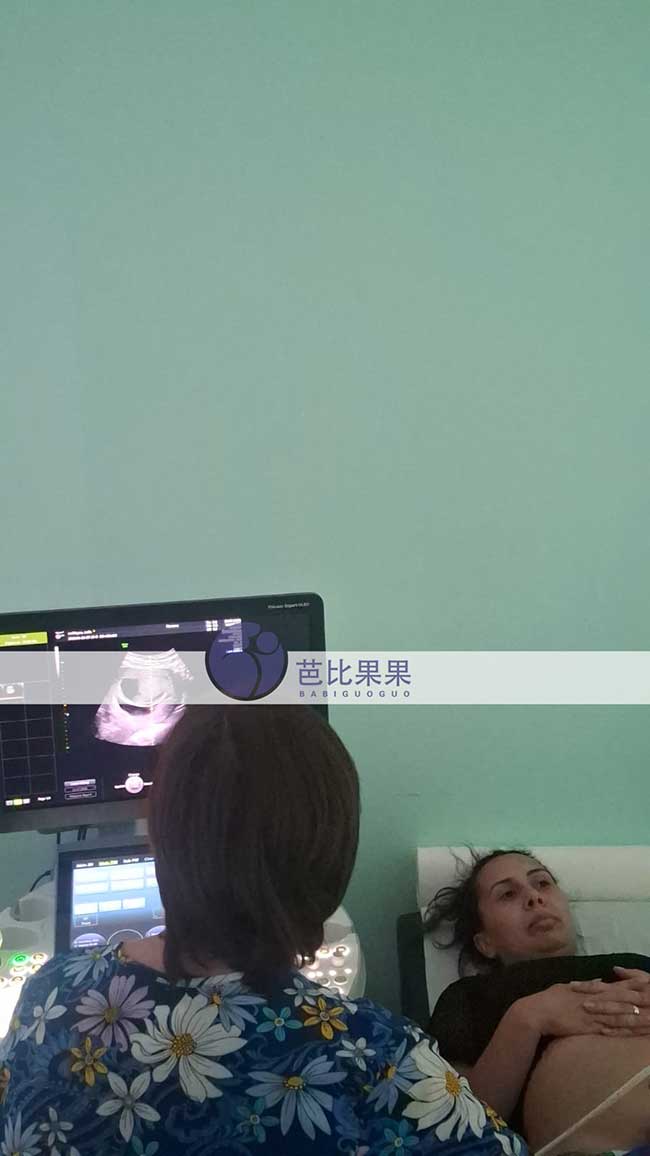 试管妈妈做B超
