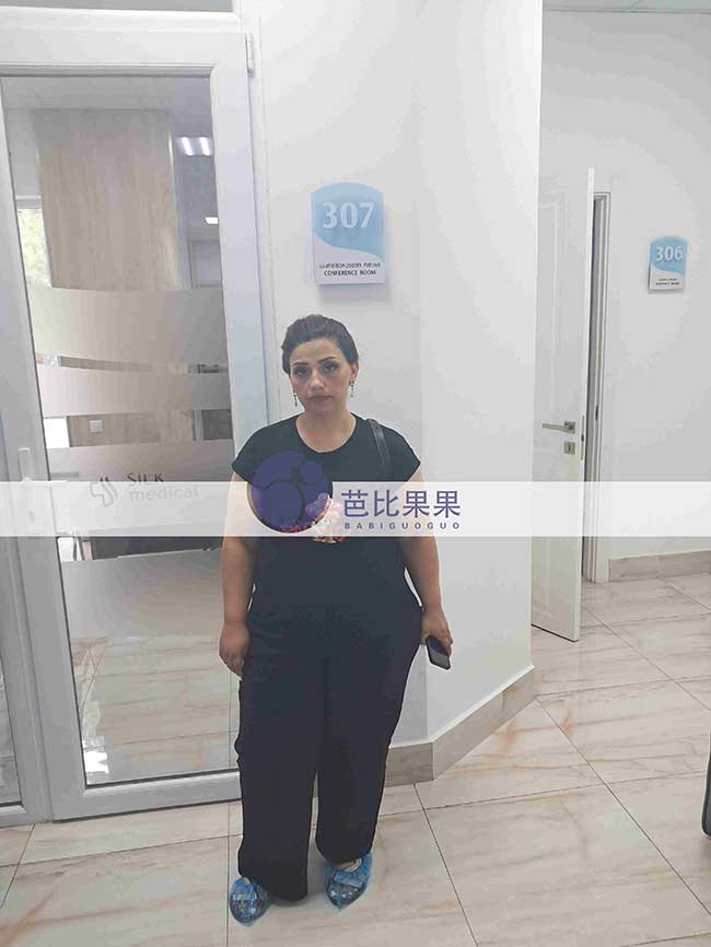 试管妈妈做B超
