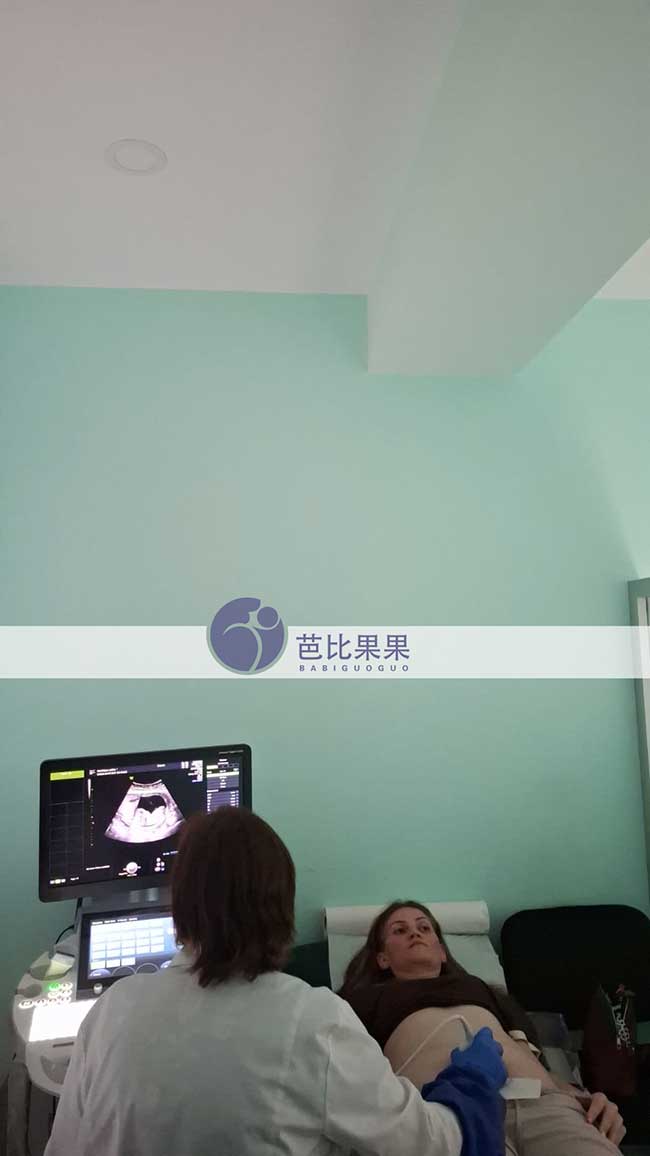 试管妈妈做B超