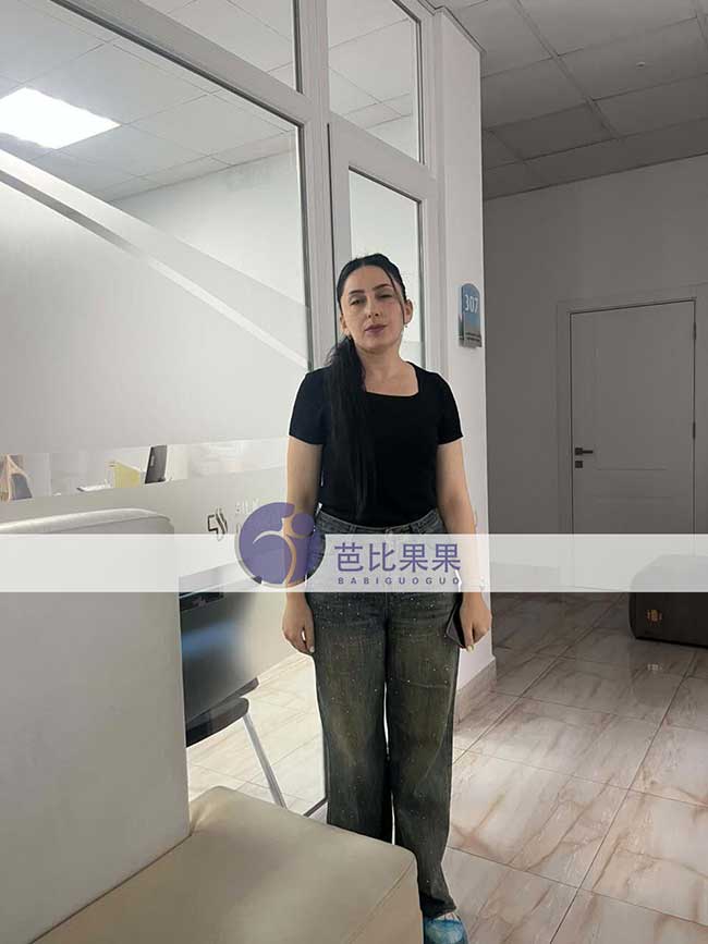 试管妈妈做B超