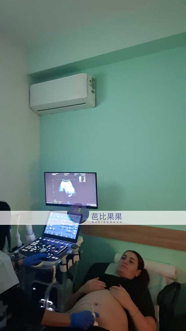 试管妈妈做B超