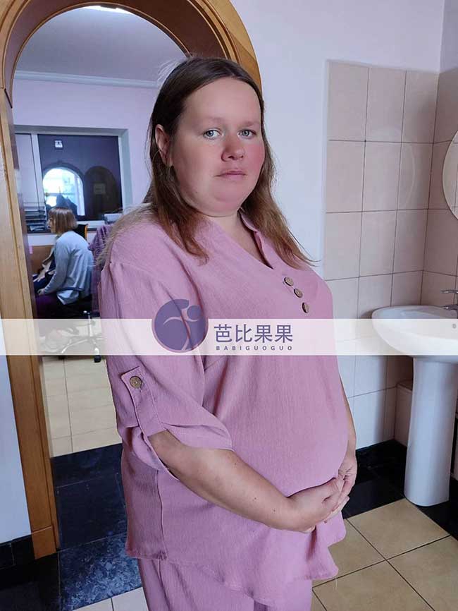 试管妈妈孕晚期B超