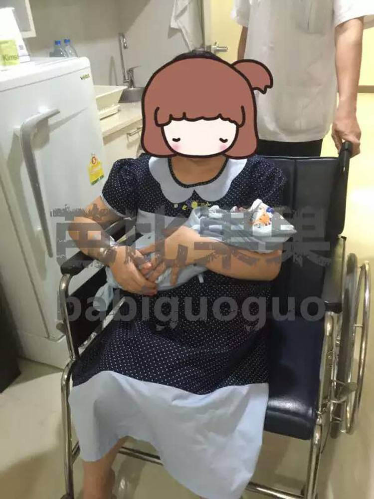 上海H女士9月23日在泰国sgm顺利生下健康双胞胎