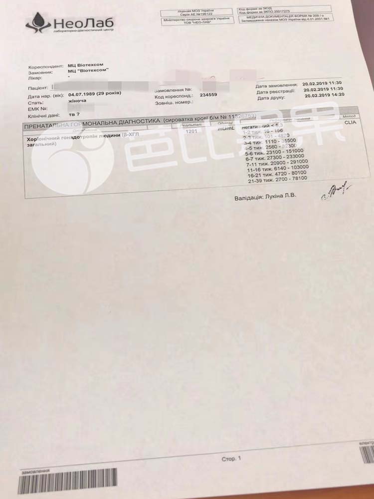 乌克兰彼奥捐卵试管第三方助孕生子