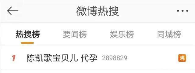 陈凯歌宝贝儿宣传