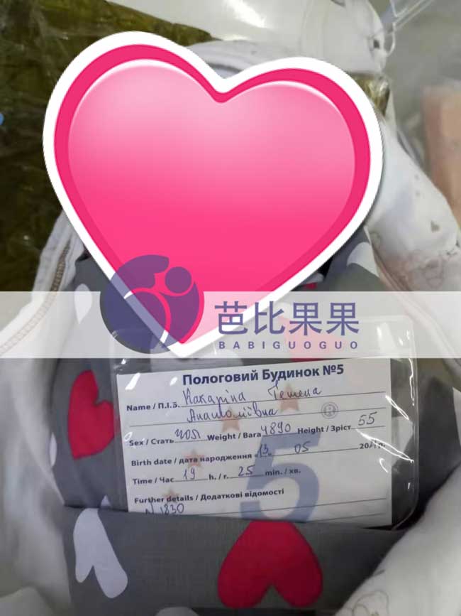 乌克兰试管宝宝出生