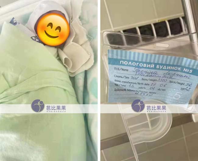 乌克兰试管男孩出生
